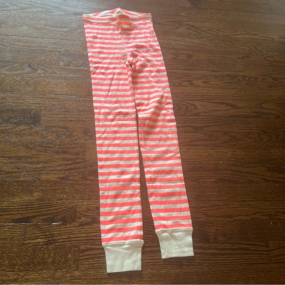 Crewcuts Neon Pink color striped 2 pcs sleepwear girl's size 14 - Picture 2 of 6